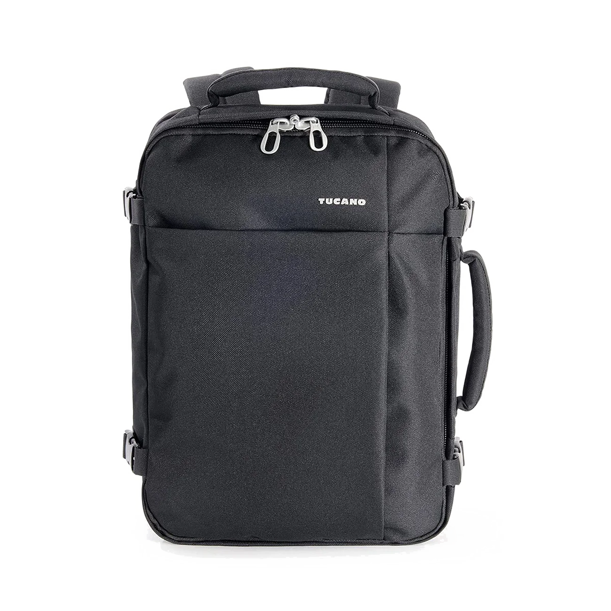 Sac à Dos Voyage Tucano Tugo M 15.6" Noir - Compact et Pratique