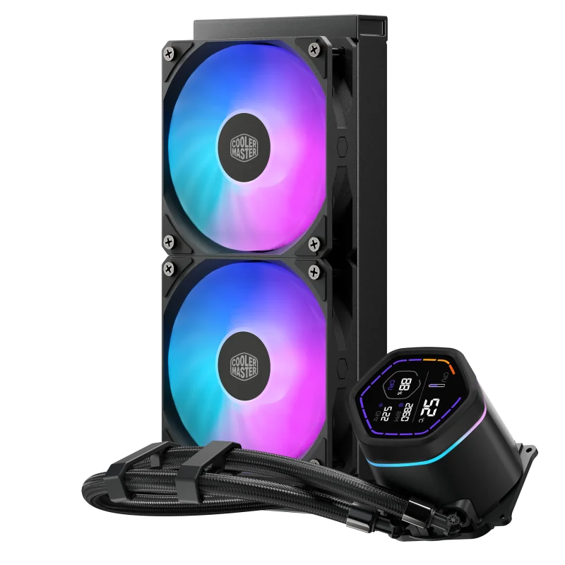 Kit Watercooling Cooler Master MasterLiquid Core Nex Digital 240 ARGB Noir