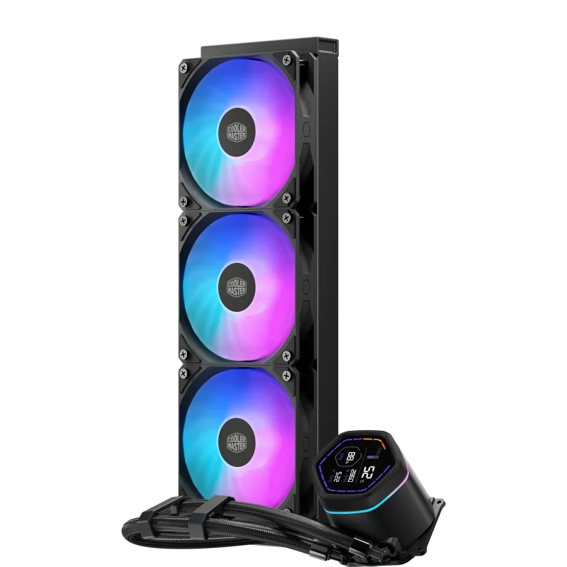 Watercooling AIO 360mm ARGB - MasterLiquid Core Nex Digital 360 Noir