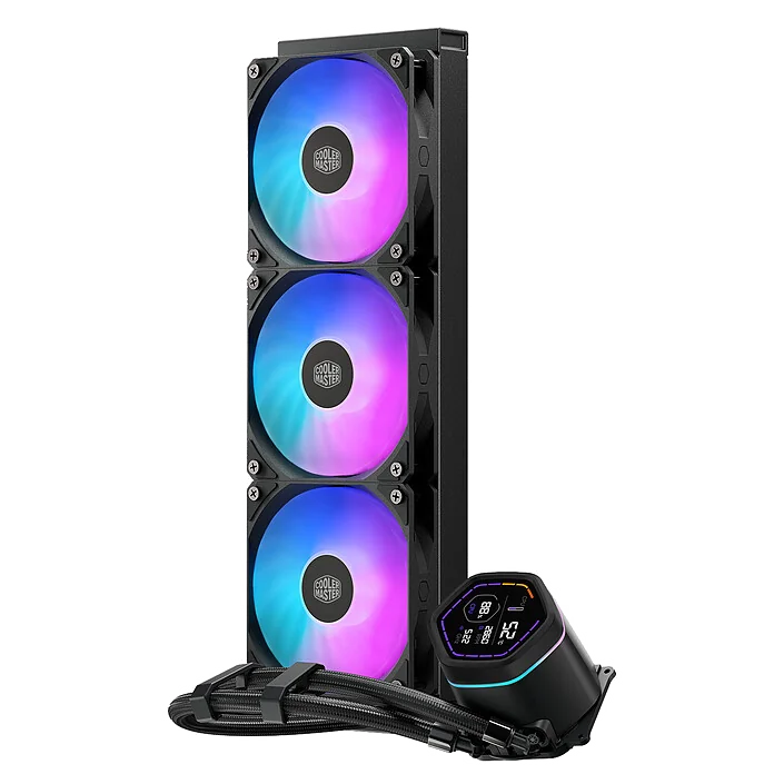 Kit Watercooling AIO Cooler Master MasterLiquid Core Nex Digital RGB - 360mm (Noir)