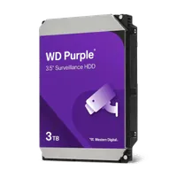 Disque Dur Interne Western Digital WD Purple 3 To pour Vidéosurveillance