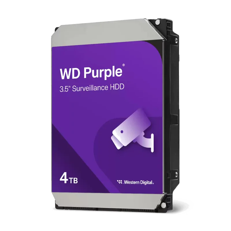 Disque Dur Vidéosurveillance WD Purple 4 To SATA III 6 Gb/s