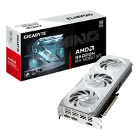 GIGABYTE GAMING Carte Graphique Radeon RX 9060 XT OC ICE 16G - 16GB GDDR6, 256bit, PCI-E 5.0, 3320 MHz Core Clock, 2 x DisplayPort, 1 x HDMI, GV-R906XGAMINGOCICE-16GD