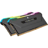 Kit Mémoire RAM Corsair Vengeance RGB PRO SL 16 Go (2x8 Go) DDR4 3200 MHz CL16 Noir
