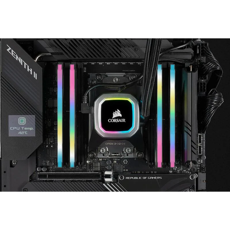 CORSAIR VENGEANCE RGB PRO D4 3200 16G (2x8G) CMH16GX4M2E3200C16