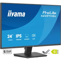 iiyama ProLite X2497HSU-B1 écran plat de PC 60,5 cm (23.8") 1920 x 1080 pixels Full HD LED Noir