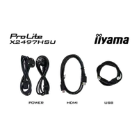 iiyama ProLite X2497HSU-B1 écran plat de PC 60,5 cm (23.8") 1920 x 1080 pixels Full HD LED Noir - 7