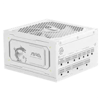 MSI MAG A1000GL - Alimentation PC 1000W ATX 3.0 PCIe 5.0 Blanc - 3