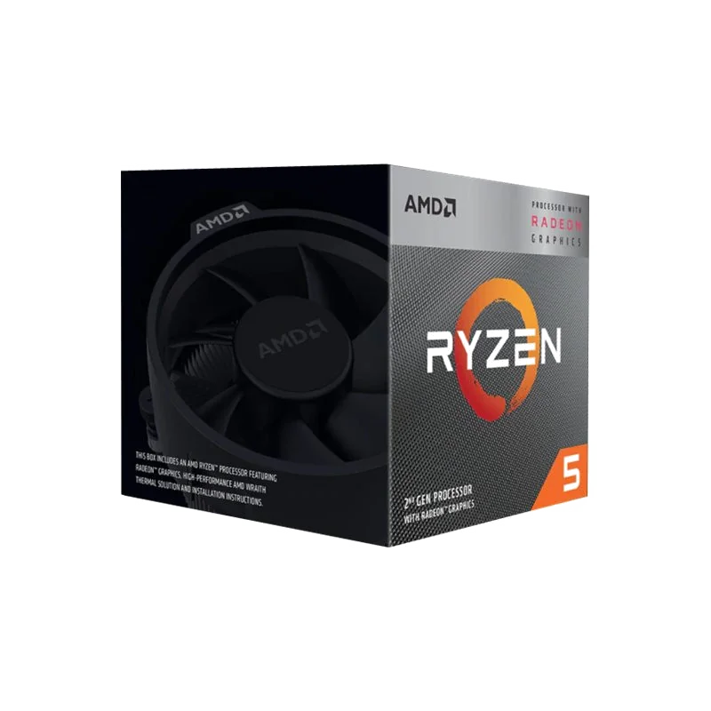 Processeur AMD Ryzen 5 3400G Wraith Spire Edition - 4 Cœurs / 8 Threads