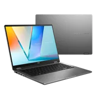 ASUS Vivobook 14 Flip TP3407SA-FLIP-QL131X Copilot+ PC Intel Core Ultra 5 226V Hybride (2-en-1) 35,6 cm (14") Écran tactile WUXGA 16 Go LPDDR5x-SDRAM 512 Go SSD Wi-Fi 7 (802.11be) Windows 11 Pro Gris - 7