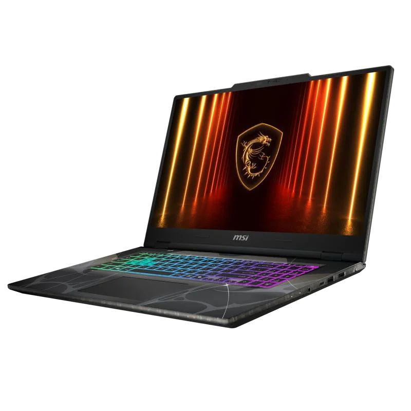 MSI Cyborg 17 B13WFKG-201XFR Intel® Core? i5 i5-13420H Ordinateur portable 43,9 cm (17.3") Full HD 16 Go DDR5-SDRAM 512 Go SSD NVIDIA GeForce RTX 5060 Wi-Fi 6E (802.11ax) DOS gratuit Noir