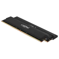 Barrette mémoire 16Go DIMM DDR5 Crucial Pro OC Gaming 6400MHz (Noir) - 2