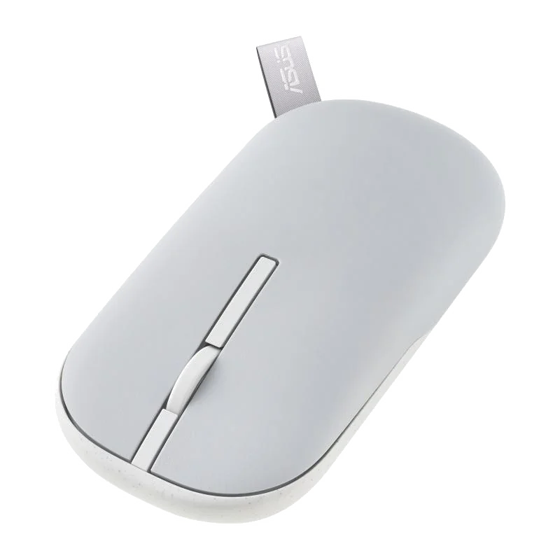 ASUS Marshmallow Mouse MD100 souris Bureau Ambidextre RF sans fil + Bluetooth Optique 1600 DPI