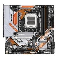 GIGABYTE B850M FORCE WIFI6E Carte Mère – Compatible avec les processeurs AMD Ryzen série 9000, VRM numérique 8+2+2 phases, jusqu’à 9600 MHz DDR5 (OC), 1 x M.2 PCIe 5.0 + 2 x M.2 PCIe 4.0, Wi-Fi 6E, LAN 2.5 GbE, USB 3.2 Gen 2