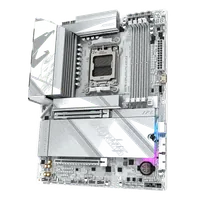GIGABYTE X870 AORUS ELITE X3D ICE Carte Mère - Compatible avec processeurs AMD Ryzen 9000, VRM numérique 16+2+2 phases, jusqu’à 9000Hz DDR5 (OC), 2xPCIe 5.0 + 2xPCIe 4.0, Wi-Fi 7, LAN 2.5GbE, USB 4 - 4