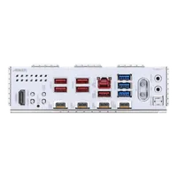 GIGABYTE X870E AORUS PRO X3D ICE Carte Mère – Prend en charge les processeurs AMD Ryzen 9000, VRM numérique 18+2+2 phases, jusqu’à 9000 Hz DDR5 (OC), 2 x PCIe 5.0 + 2 x PCIe 4.0, Wi-Fi 7, LAN 5 GbE, USB 4 - 4