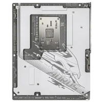 GIGABYTE X870E AORUS PRO X3D ICE Carte Mère – Prend en charge les processeurs AMD Ryzen 9000, VRM numérique 18+2+2 phases, jusqu’à 9000 Hz DDR5 (OC), 2 x PCIe 5.0 + 2 x PCIe 4.0, Wi-Fi 7, LAN 5 GbE, USB 4 - 5