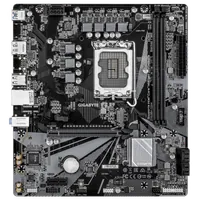 GIGABYTE H610M D3W Carte Mère - Prend en charge les processeurs Intel Core 14e génération, VRM 5+1+1 phases, jusqu’à 5600MHz DDR5, 1xPCIe 3.0 M.2, LAN 1GbE, USB 3.2 Gen 1 - 1