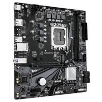 GIGABYTE H610M D3W Carte Mère - Prend en charge les processeurs Intel Core 14e génération, VRM 5+1+1 phases, jusqu’à 5600MHz DDR5, 1xPCIe 3.0 M.2, LAN 1GbE, USB 3.2 Gen 1 - 3