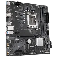 GIGABYTE H610M D3W DDR4 Carte mère - Compatible avec les processeurs Intel Core de 14e génération, VRM 5+1+1 phases, jusqu'à 3200 MHz DDR4, 1xPCIe 3.0 M.2, LAN 1 GbE, USB 3.2 Gen 1 - 3