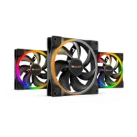 be quiet! Light Wings 140 mm PWM | Ventilateur PC ARGB, Pack de 3 - 1