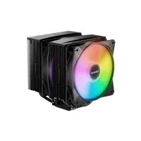 be quiet! PURE ROCK PRO 3 Black| Ventirad double tour, socket Intel et AMD, finition noire, ARGB - 1