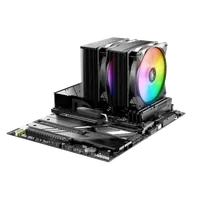 be quiet! PURE ROCK PRO 3 Black| Ventirad double tour, socket Intel et AMD, finition noire, ARGB - 4