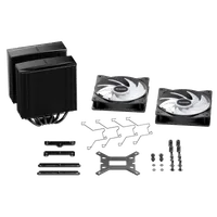 be quiet! PURE ROCK PRO 3 Black| Ventirad double tour, socket Intel et AMD, finition noire, ARGB - 6