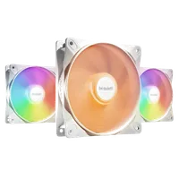be quiet! Light Wings LX 120 mm PWM | Ventilateur PC ARGB White, Pack de 3 - 1