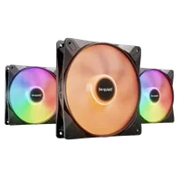 be quiet! Light Wings LX 140 mm PWM | Ventilateur PC ARGB high-speed, Pack de 3