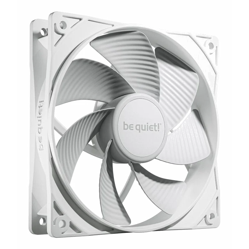 be quiet! Light Wings 120 mm PWM Reverse White | Ventilateur PC reverse noir | Pack de 3