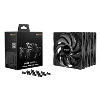 be quiet! Pure Wings 3 140 mm | Ventilateur PC silencieux high-speed | Pack de 3 - 3