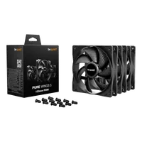 be quiet! Pure Wings 3 140 mm | Ventilateur PC silencieux | Pack de 3 - 3