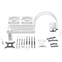 be quiet! Light Loop 240 mm White | Système de refroidissement liquide tout-en-un, 240 mm, blanc, socket Intel et AMD, ARGB - 7