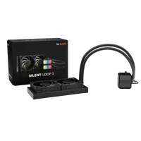 be quiet! Silent Loop 3 240 mm | Système de refroidissement liquide tout-en-un, 240 mm, noir, socket Intel et AMD - 7