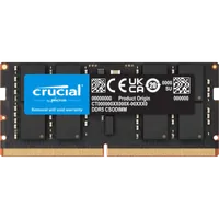 Crucial CT32G64C52CS5 module de mémoire 32 Go 1 x 32 Go DDR5 6400 MT/s 262-pin SO-DIMM