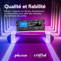 Crucial CT32G64C52CS5 module de mémoire 32 Go 1 x 32 Go DDR5 6400 MT/s 262-pin SO-DIMM - 5