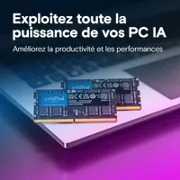 Crucial CT32G64C52CS5 module de mémoire 32 Go 1 x 32 Go DDR5 6400 MT/s 262-pin SO-DIMM - 6