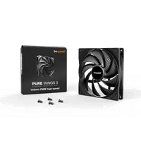 be quiet! Pure Wings 3 140 mm PWM | Ventilateur PC high-speed - 3