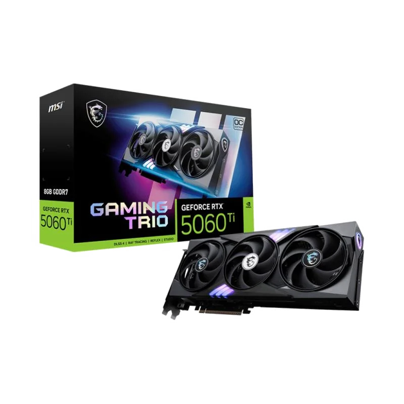 MSI GeForce RTX 5060 Ti 8G GAMING TRIO OC NVIDIA 8 Go GDDR7