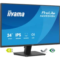 iiyama ProLite X2493HSU-B1 écran plat de PC 60,5 cm (23.8") 1920 x 1080 pixels Full HD LED Noir