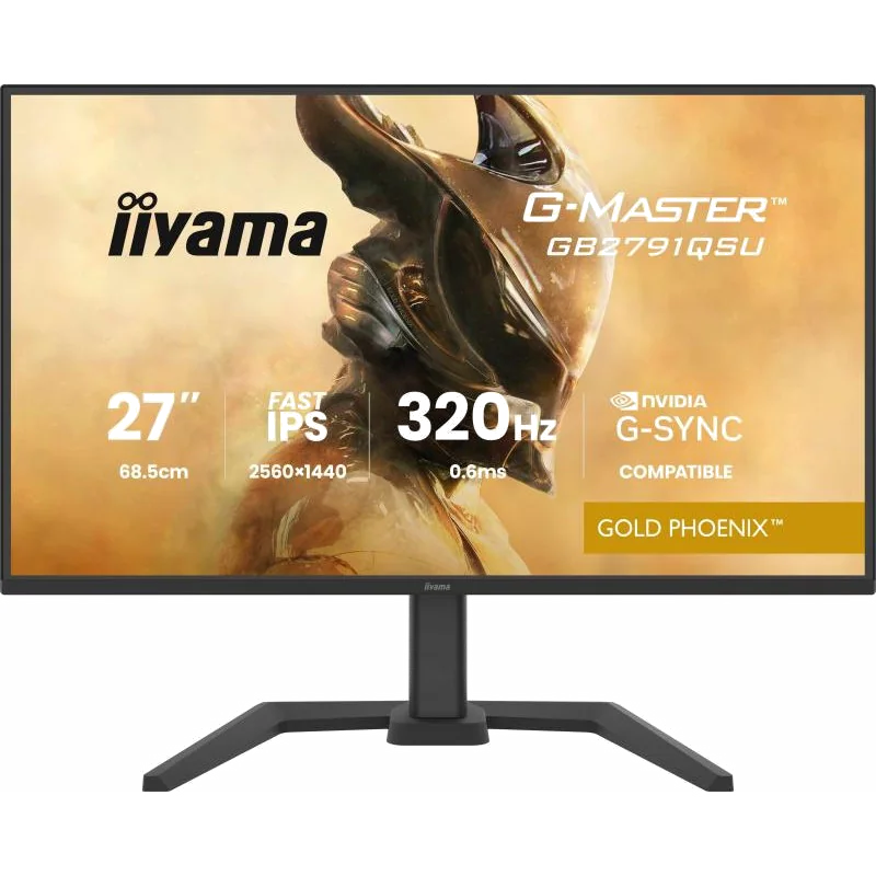 iiyama G-MASTER GB2791QSU-B1 écran plat de PC 68,6 cm (27") 2560 x 1440 pixels Wide Quad HD Noir