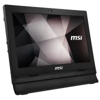 MSI Pro 16T 10M-241XEU Intel® Celeron® 5205U 39,6 cm (15.6") 1366 x 768 pixels Écran tactile PC All-in-One 4 Go DDR4-SDRAM 256 Go SSD Wi-Fi 5 (802.11ac) Noir