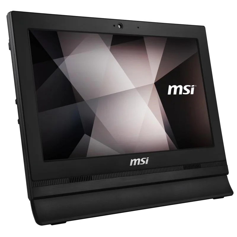 MSI Pro 16T 10M-241XEU Intel® Celeron® 5205U 39,6 cm (15.6") 1366 x 768 pixels Écran tactile PC All-in-One 4 Go DDR4-SDRAM 256 Go SSD Wi-Fi 5 (802.11ac) Noir