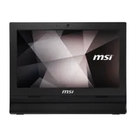 MSI Pro 16T 10M-241XEU Intel® Celeron® 5205U 39,6 cm (15.6") 1366 x 768 pixels Écran tactile PC All-in-One 4 Go DDR4-SDRAM 256 Go SSD Wi-Fi 5 (802.11ac) Noir - 3