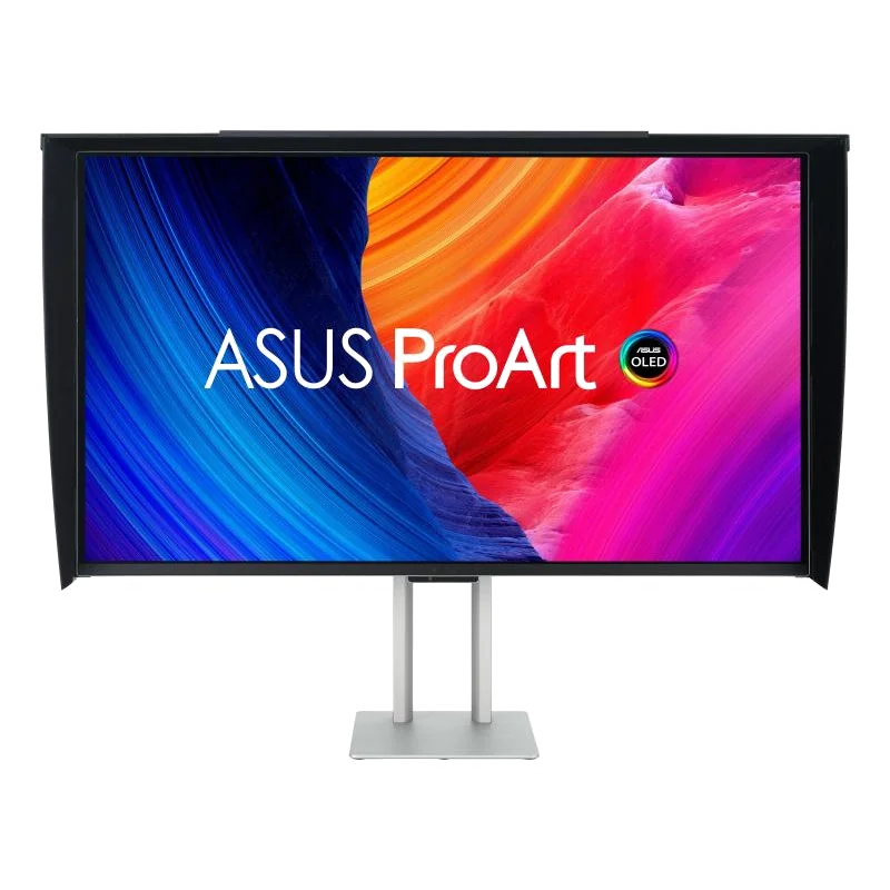 ASUS ProArt OLED PA32UCDMR-K écran plat de PC 80 cm (31.5") 3840 x 2160 pixels 4K Ultra HD QD-OLED Noir, Argent