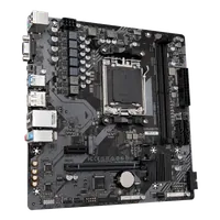 GIGABYTE B650M S2H Carte mère - AMD Ryzen série 9000, VRM 5+2+2 phases, jusqu'à 6400 MHz DDR5 (OC), 1xPCIe 4.0 M.2, LAN GbE, USB 3.2 Gen 1 - 2