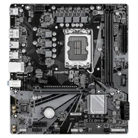 GIGABYTE B760M H V2 Carte Mère - Prend en charge les processeurs Intel Core 14e génération, VRM numérique 5+1+1 phases, jusqu’à 8000MHz DDR5 (O.C.), 1xPCIe 4.0 M.2, LAN 1GbE, USB 3.2 Gen1 - 2