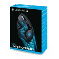 LOGITECH G402 Hyperion Fury black - LED 4000dpi - 7