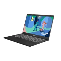 MSI Modern 14 C7M-427XFR AMD Ryzen™ 7 7730U Ordinateur portable 35,6 cm (14") Full HD 16 Go DDR4-SDRAM 512 Go SSD Wi-Fi 6E (802.11ax) DOS gratuit Noir - 2